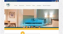 Desktop Screenshot of hghotelgdl.com
